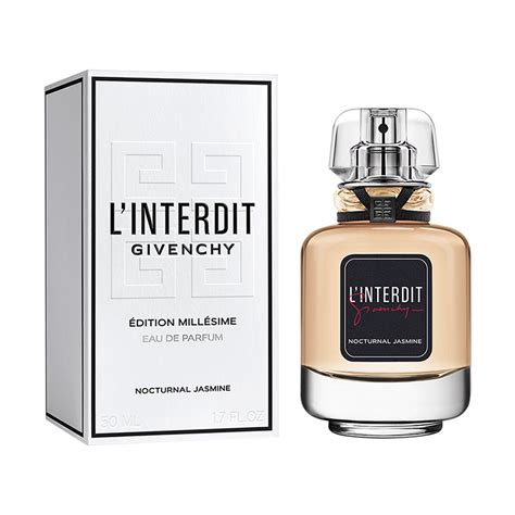 millesime givenchy|L'INTERDIT NOCTURNAL JASMINE ÉDITION MILLÉSIME.